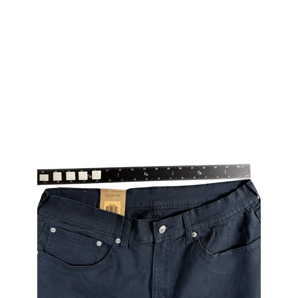 NWT Levi's 505 Regular Fit Jeans Mens 34x32 Navy Blue Straight Leg Indigo Wash